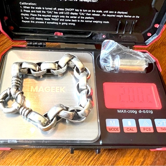 New! Sterling Silver ChainRetail $348 - Picture 2 of 3